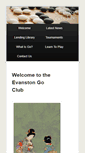 Mobile Screenshot of evanstongoclub.org